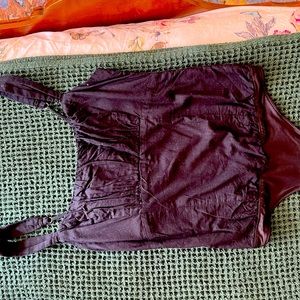 Black Abercrombie Bodysuit